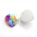 Heart Shape Flat Back Crystal AB Rhinestones Heart Shape Flat Back Crystal AB Rhinestones
